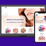 Cайт косметической студии портфолио Sunny art